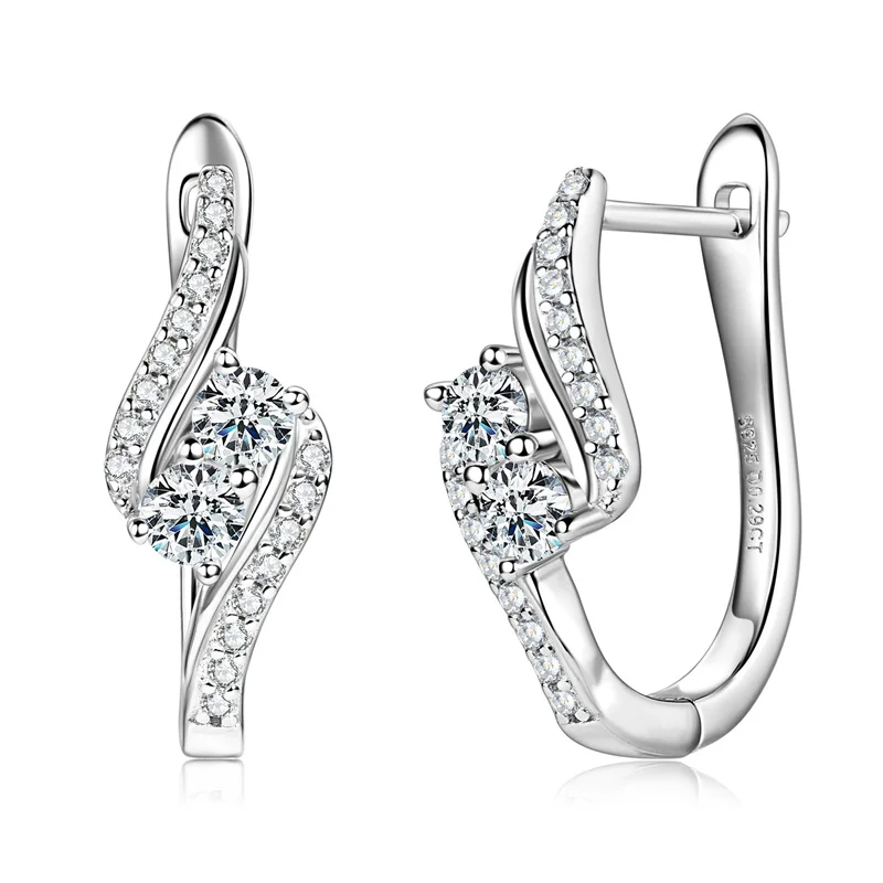 ZFSILVER модные серьги из серебра 925 пробы с муассанитом, классические изысканные серьги в форме U-образной формы, подвески, женские аксессуары, ювелирные изделия, подарок EMO-524
ZFSILVER модные серьги из серебра 925 пробы с муассанитом, классические изысканные серьги в форме U-образной формы, подвески, женские аксессуары, ювелирные изделия, подарок EMO-524