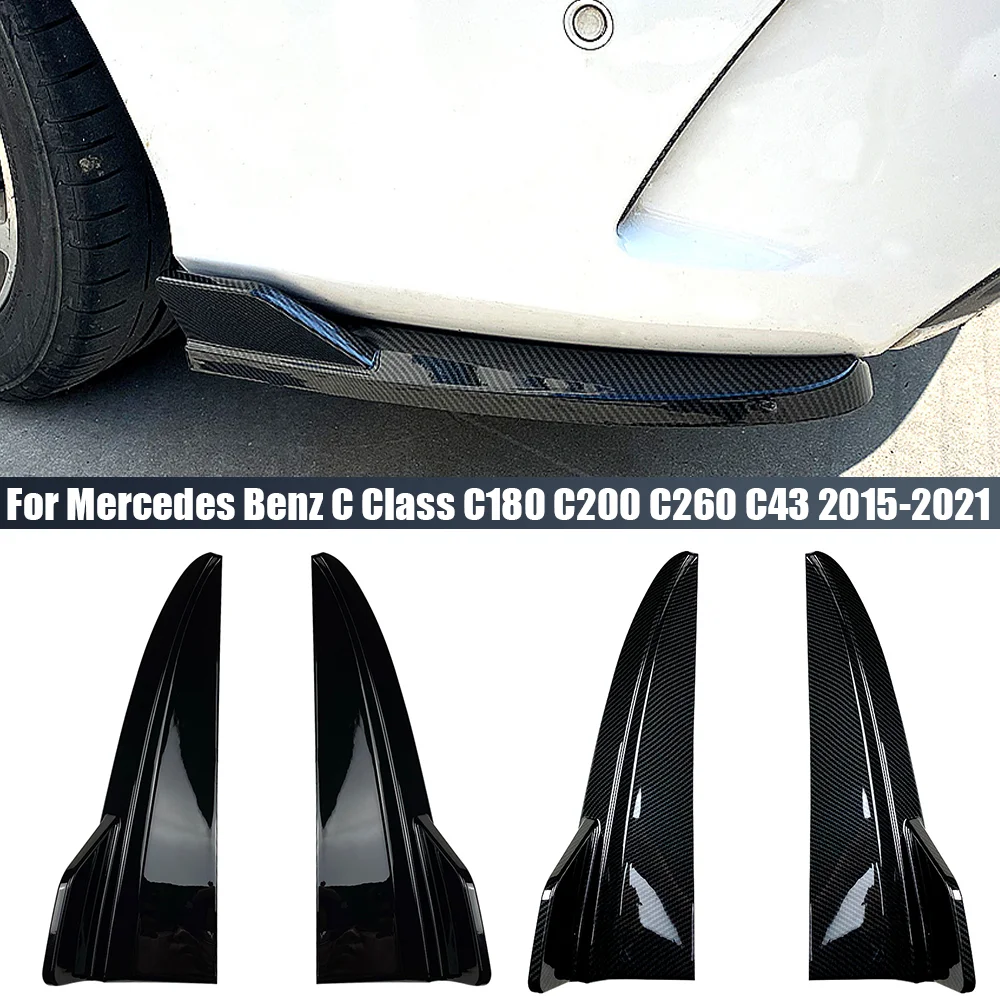 Car Rear Bumper Diffuser Splitter Canard Spoiler For Mercedes Benz C Class W205 C180 C200 C260 C43 AMG 2015-2021 Body Kits
Car Rear Bumper Diffuser Splitter Canard Spoiler For Mercedes Benz C Class W205 C180 C200 C260 C43 AMG 2015-2021 Body Kits