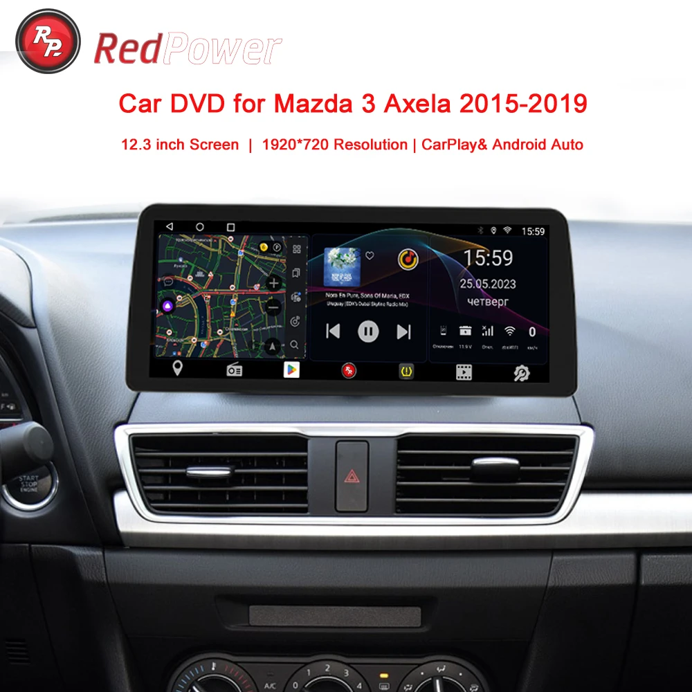 12.3 дюймовый автомобильный радиоприемник redpower для Mazda 3 Axela 2015-2019автомобильное DSP Android 10,0 CarPlay audio
12.3 дюймовый автомобильный радиоприемник redpower для Mazda 3 Axela 2015-2019автомобильное DSP Android 10,0 CarPlay audio