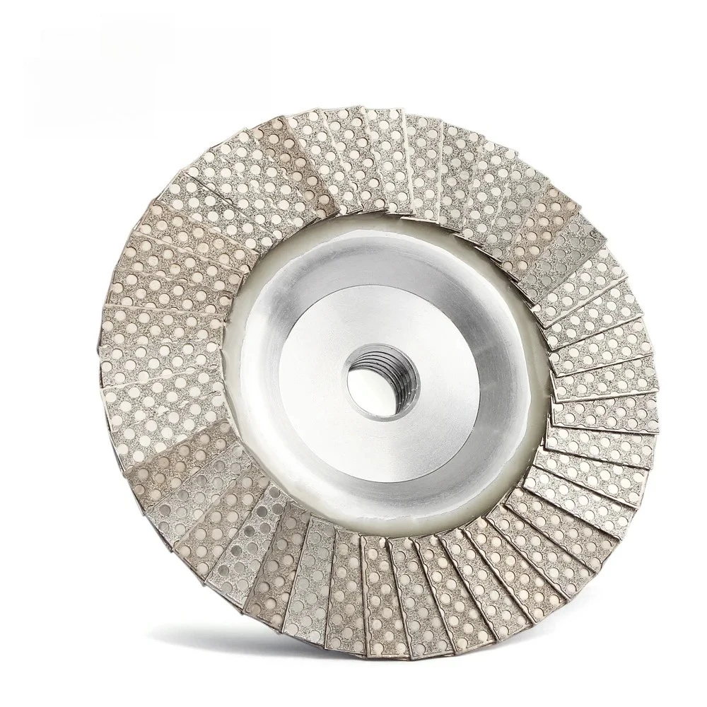 For Diamond Electroplated Grinding Wheel Flap Disc Abrasive Tool Diamond Flap Disc 4 Inch M14 Or 5/8-11 Thread Metal Adapter
For Diamond Electroplated Grinding Wheel Flap Disc Abrasive Tool Diamond Flap Disc 4 Inch M14 Or 5/8-11 Thread Metal Adapter