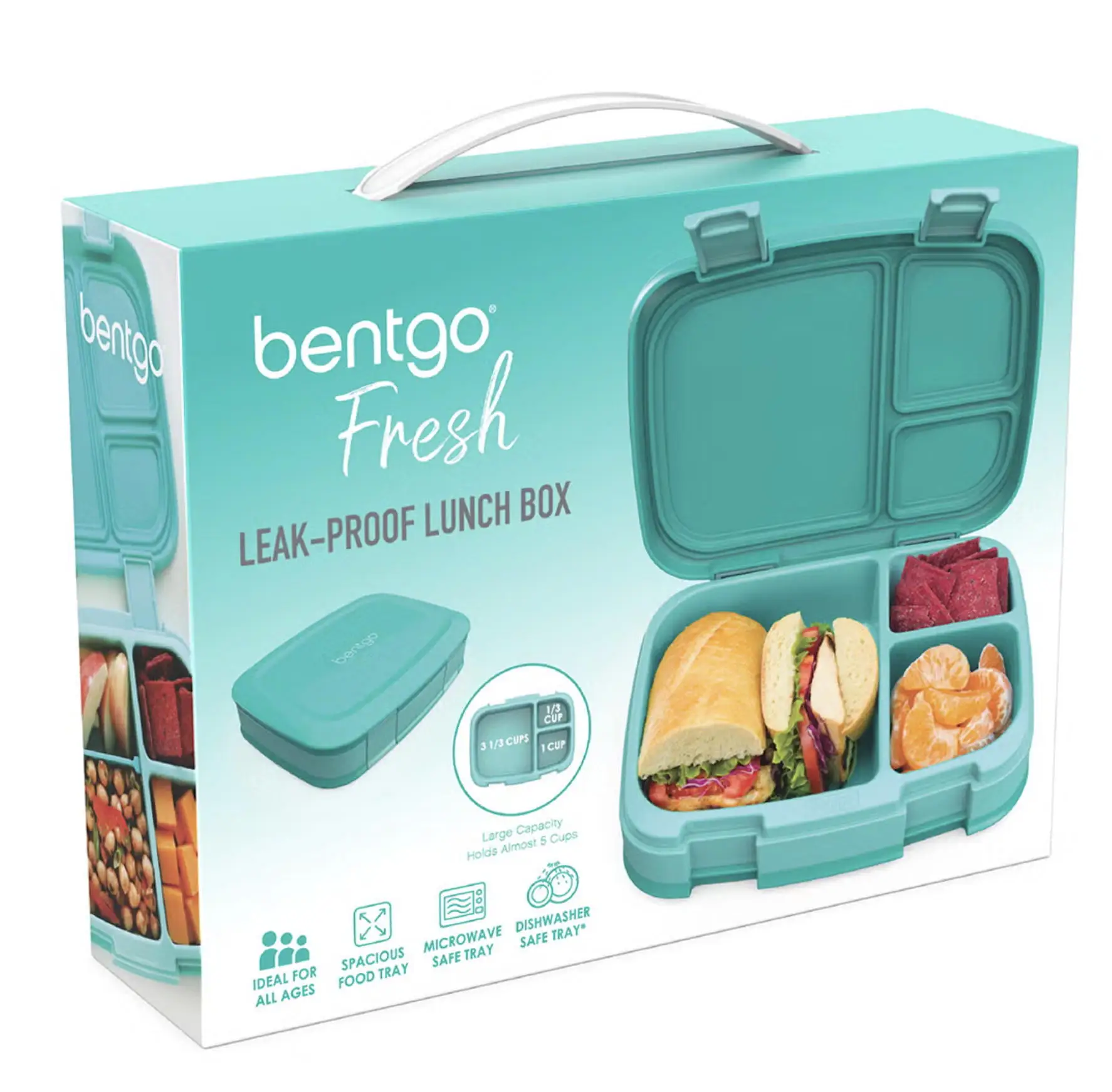 Ланч-бокс BentGo Fresh Aqua
Ланч-бокс BentGo Fresh Aqua