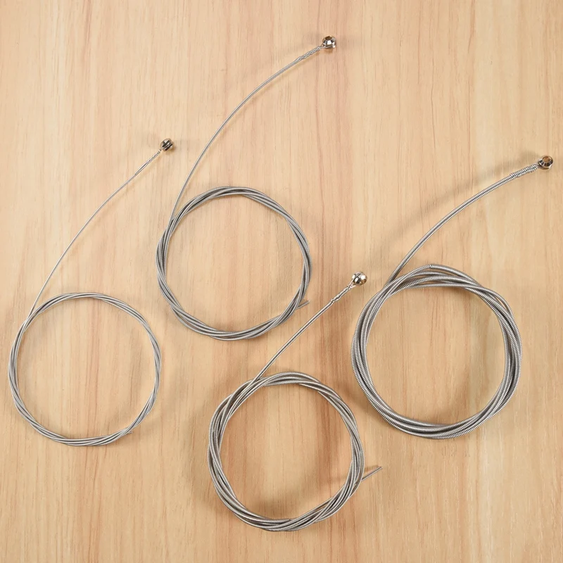 Set Of 4 Steel Strings For 4 String Bass Guitar
Set Of 4 Steel Strings For 4 String Bass Guitar
