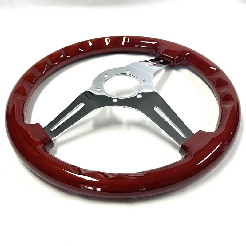 Wooden Sport Steering Wheel Universal Fit Classic Cars Interior Mod Parts
Wooden Sport Steering Wheel Universal Fit Classic Cars Interior Mod Parts