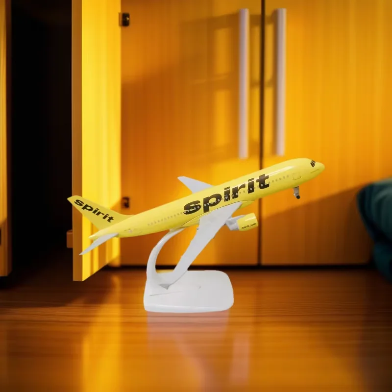 Die-Cast 20CM A320 Metal Model Airplane Toy Spirit Airlines USA with Metal Alloy Toys Plane Model for Kids Children Decoration
Die-Cast 20CM A320 Metal Model Airplane Toy Spirit Airlines USA with Metal Alloy Toys Plane Model for Kids Children Decoration