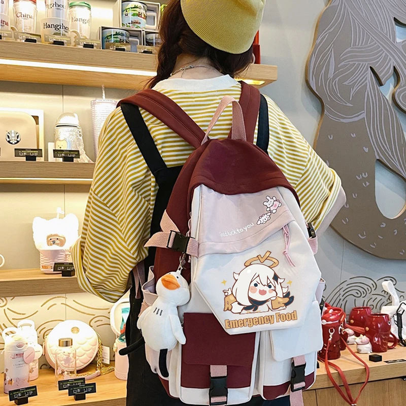 Genshin Impact Anime Backpack for Teenagers Sac A Dos Laptop Notebool Travel Casual Bagpack Fashion Unisex Bag Pack Rucksack
Genshin Impact Anime Backpack for Teenagers Sac A Dos Laptop Notebool Travel Casual Bagpack Fashion Unisex Bag Pack Rucksack