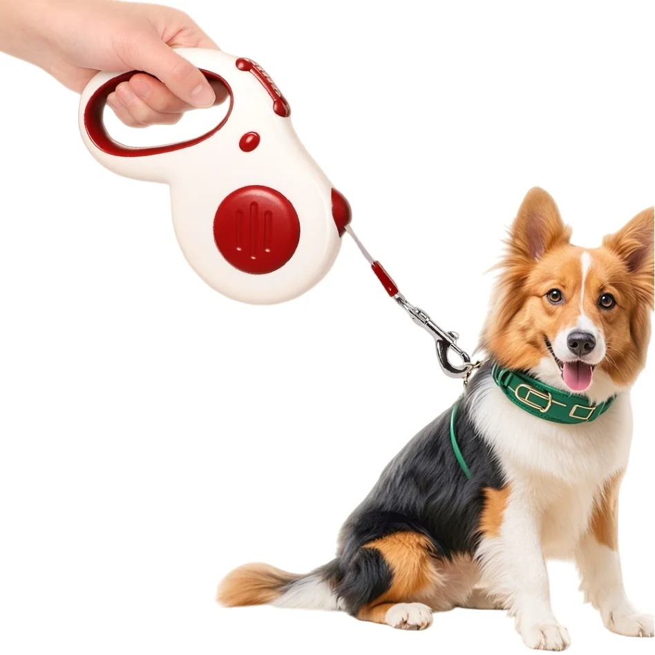 360° Tangle-Free Retractable Dog Lead for Up to 25 kg Dogs,5m Strong Nylon Tape,One-Handed Brake,Pause,Lock,Extendable Dog Leash
360° Tangle-Free Retractable Dog Lead for Up to 25 kg Dogs,5m Strong Nylon Tape,One-Handed Brake,Pause,Lock,Extendable Dog Leash