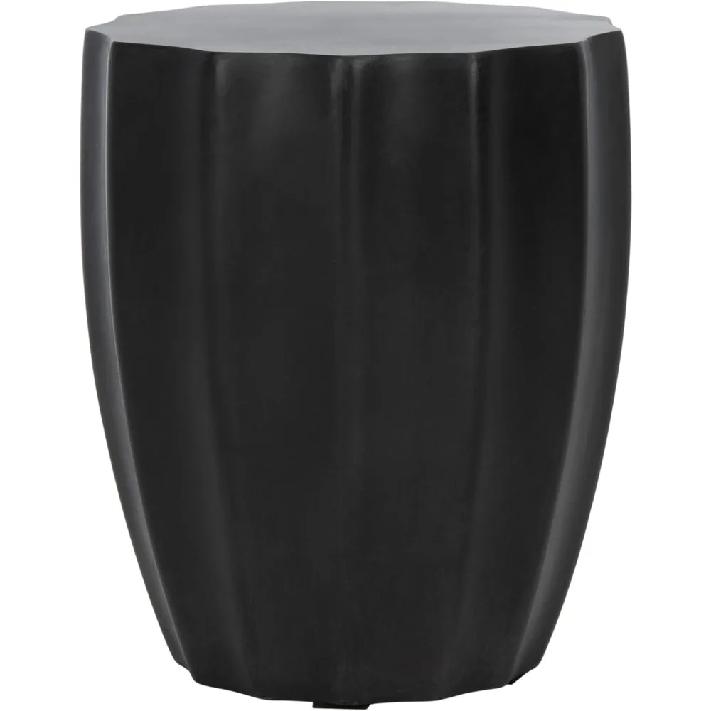 Outdoor Jaslyn Black Modern Concrete Round Accent Table
Outdoor Jaslyn Black Modern Concrete Round Accent Table