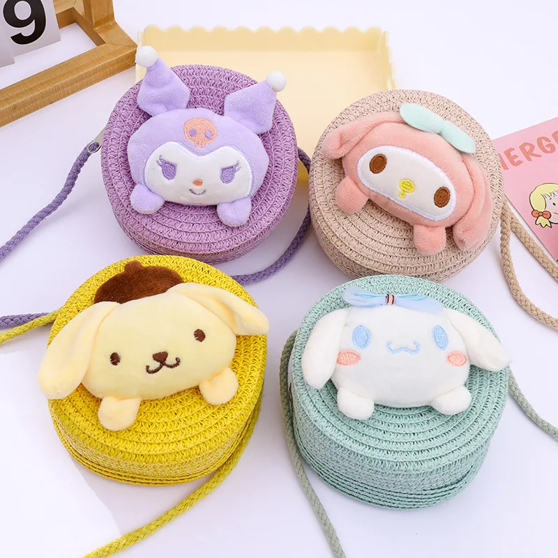 Sanrio Children's Handwoven Bag with Cute Cartoon Big-Eared Dog Kids' Coin Purse Crossbody Small Bag Weaving
Sanrio Children's Handwoven Bag with Cute Cartoon Big-Eared Dog Kids' Coin Purse Crossbody Small Bag Weaving