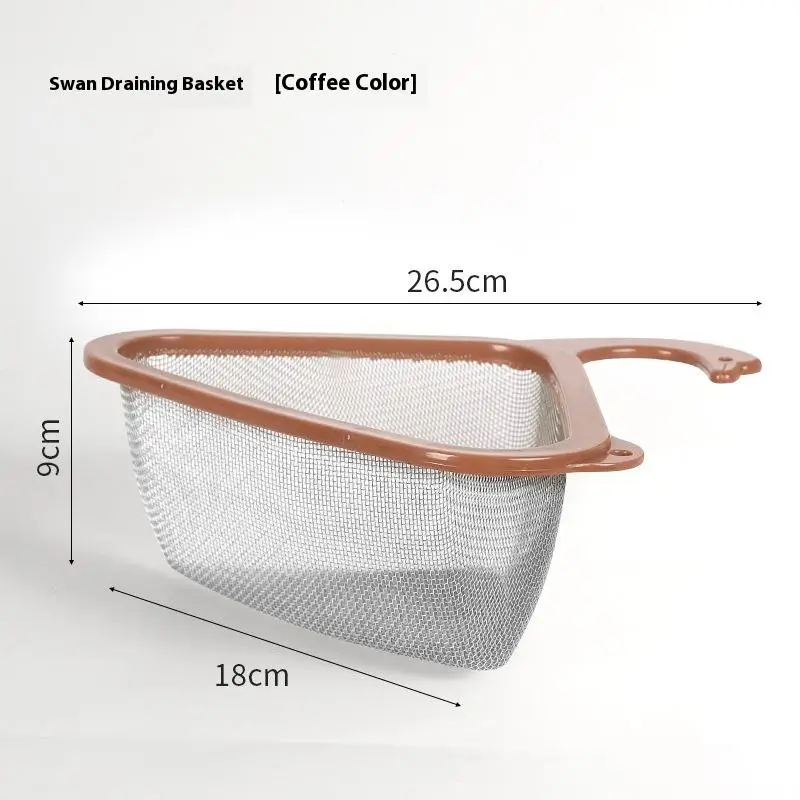 Сливная корзина для кухонной раковины, фильтрация кухонных остатков, сливная стойка, дренажный фильтр для овощей и продуктов питания
Сливная корзина для кухонной раковины, фильтрация кухонных остатков, сливная стойка, дренажный фильтр для овощей и продуктов питания