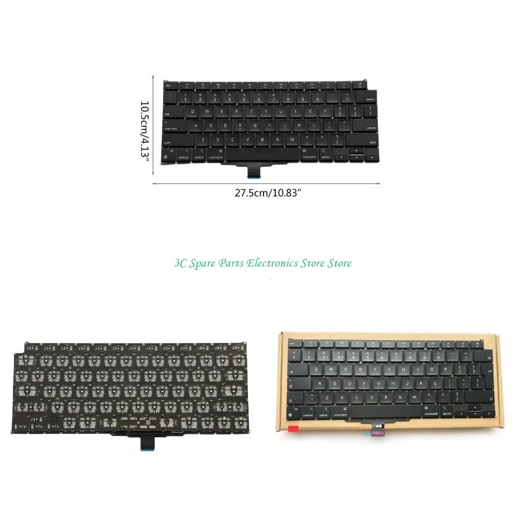 SZ A2337 Замена клавиатуры для Air 2020 13,3 "A2337 Раскладка протестирована в США/Великобритании EMC3598
SZ A2337 Замена клавиатуры для Air 2020 13,3 "A2337 Раскладка протестирована в США/Великобритании EMC3598