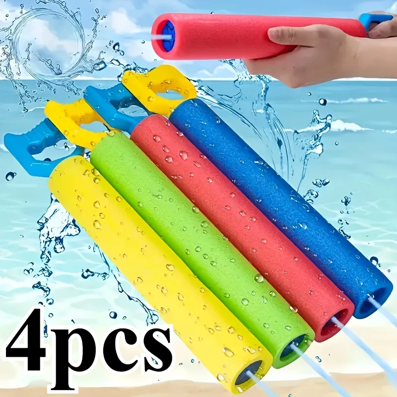 4pcs Water Foam Blaster By, Water Battles, for Teen and Playing in the water on the beach
4pcs Water Foam Blaster By, Water Battles, for Teen and Playing in the water on the beach