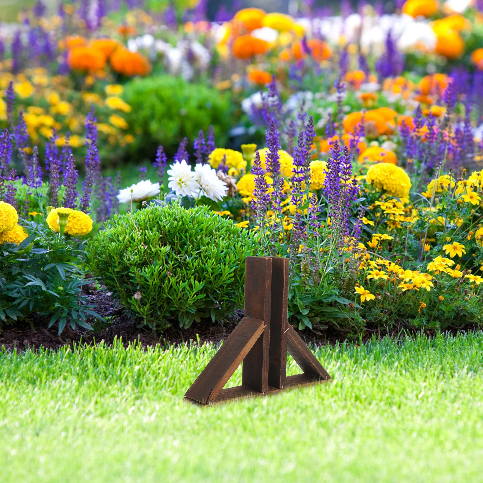 2pcs Wooden Base Support Garden Yard Edging Holder Sturdy Wood Parts Privacy Screening Outdoor Stand Bracket For Lawn Garden 
2pcs Wooden Base Support Garden Yard Edging Holder Sturdy Wood Parts Privacy Screening Outdoor Stand Bracket For Lawn Garden