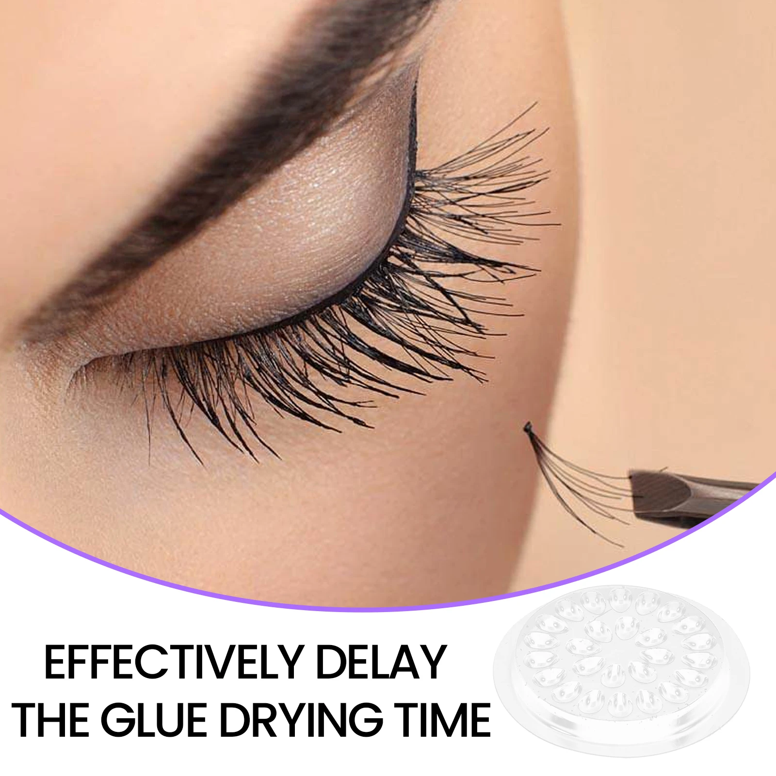 30Pcs Grafting Eyelash Pallet Acrylic Lash Holder Eyelash Extension Tool False Lash Crafting Tray Delay Drying Time Storage
30Pcs Grafting Eyelash Pallet Acrylic Lash Holder Eyelash Extension Tool False Lash Crafting Tray Delay Drying Time Storage