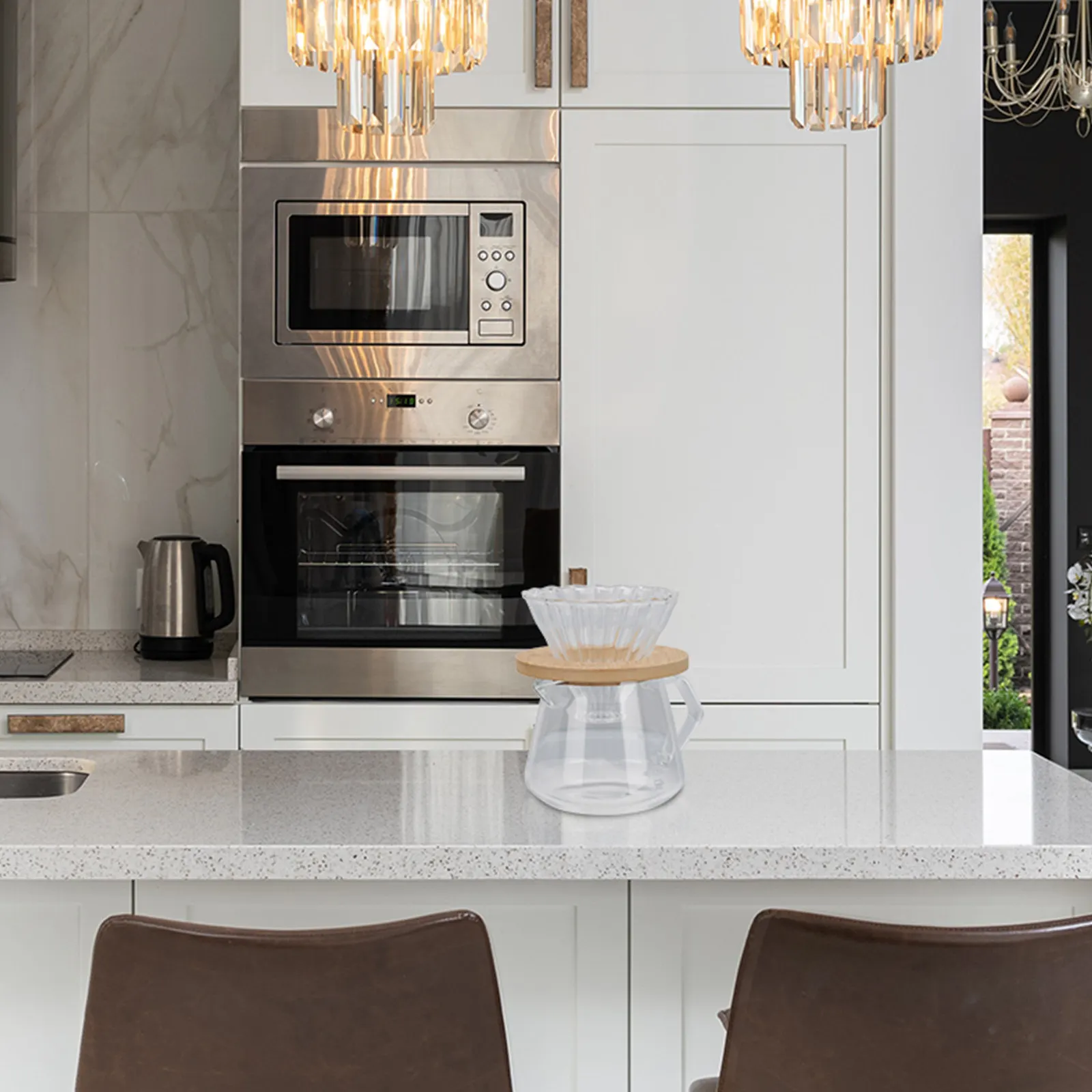 1 set Stripe Reusable Filter Thickened Making Tool Coffee Tea Slag Funnel Cups For Home Coffee Kitchen Supply
1 set Stripe Reusable Filter Thickened Making Tool Coffee Tea Slag Funnel Cups For Home Coffee Kitchen Supply