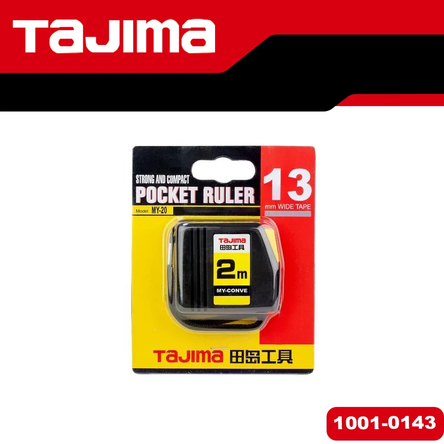Рулетка стальная TAJIMA серии MY с автоблокировкой, 2м, 3.5м, 5.5м, высокоточный измерительный инструмент 1001-0143/0144/0145
Рулетка стальная TAJIMA серии MY с автоблокировкой, 2м, 3.5м, 5.5м, высокоточный измерительный инструмент 1001-0143/0144/0145
