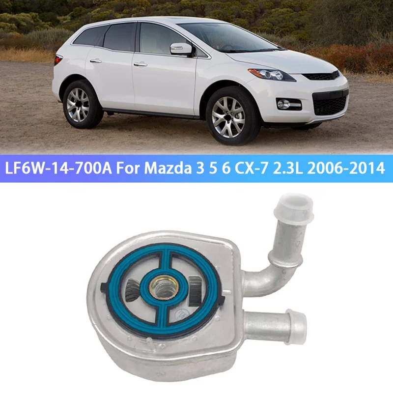 Engine Transmission Oil Cooler W/ Gasket LF6W-14-700A For Mazda 3 5 6 CX-7 2.3L 2006-2014 LF6W14700A
Engine Transmission Oil Cooler W/ Gasket LF6W-14-700A For Mazda 3 5 6 CX-7 2.3L 2006-2014 LF6W14700A