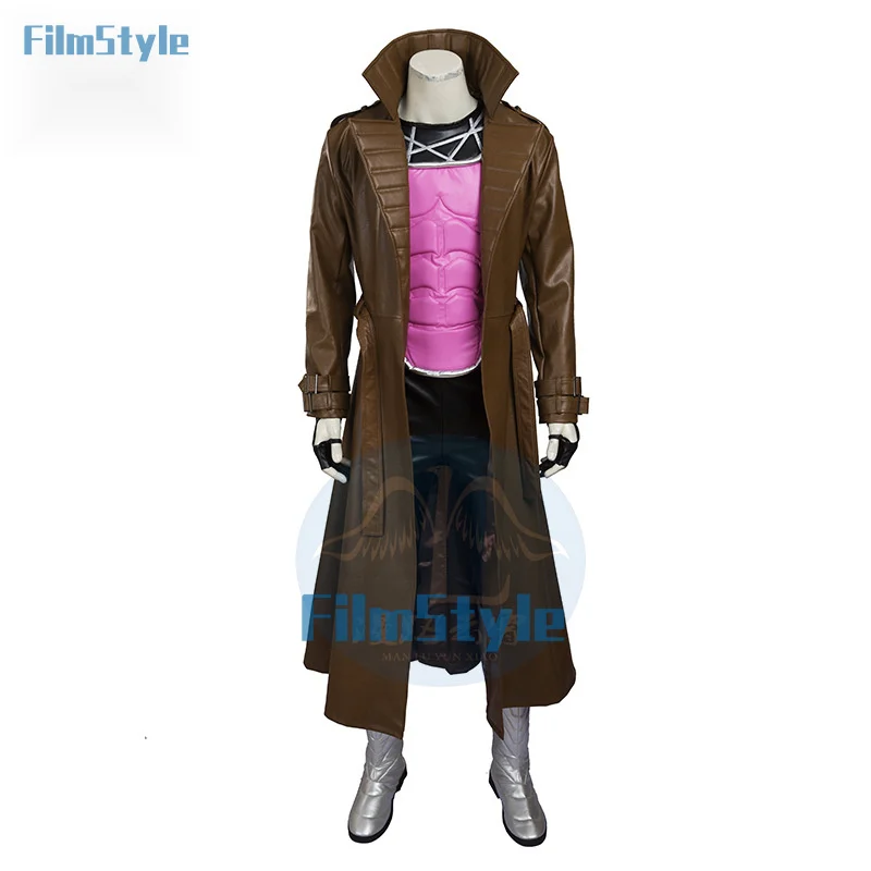 Movie X Men Origins Gambit Cosplay Costume Adult Men Remy Etienne LeBeau Halloween With Leat
Movie X Men Origins Gambit Cosplay Costume Adult Men Remy Etienne LeBeau Halloween With Leat