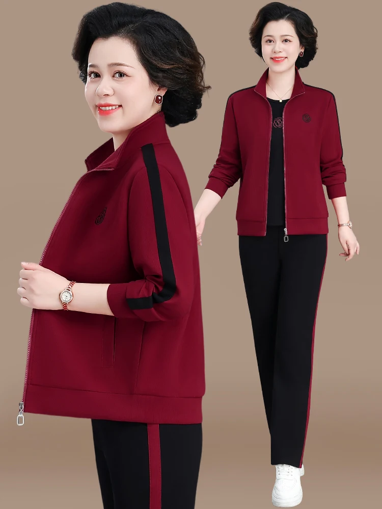 Fashionable Sporty Casual Mommy Spring Wear 2024 New Style Mid-Aged Women's Clothing Outerwear Trendy Spring Autumn plus Size...
Fashionable Sporty Casual Mommy Spring Wear 2024 New Style Mid-Aged Women's Clothing Outerwear Trendy Spring Autumn plus Size...