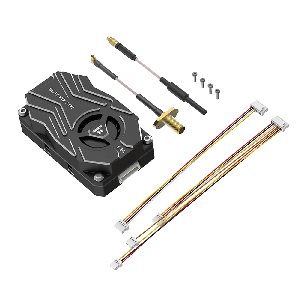 iFlight-BLITZ BWhoop 5.8G 2.5W VTX with MMCX Interface 25.5x25.5mm Mounting pattern for FPV Drone Parts
iFlight-BLITZ BWhoop 5.8G 2.5W VTX with MMCX Interface 25.5x25.5mm Mounting pattern for FPV Drone Parts
