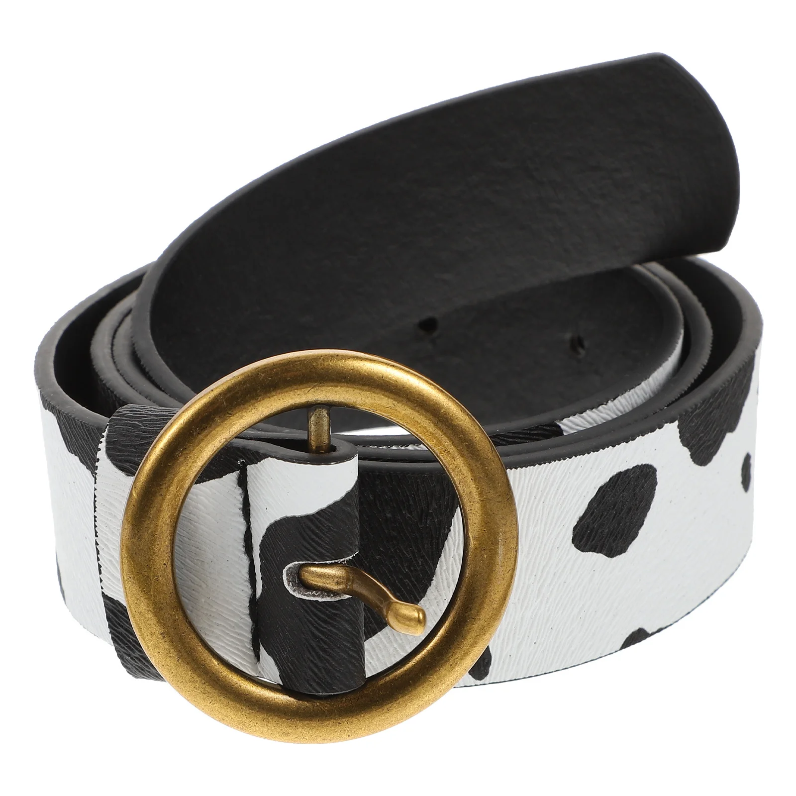 Milk Cow Pattern Women Waist Strap Premium Pin Buckle Belt Casual Party Dress Decoration Ethnic Style Waistband Jeans 
Milk Cow Pattern Women Waist Strap Premium Pin Buckle Belt Casual Party Dress Decoration Ethnic Style Waistband Jeans