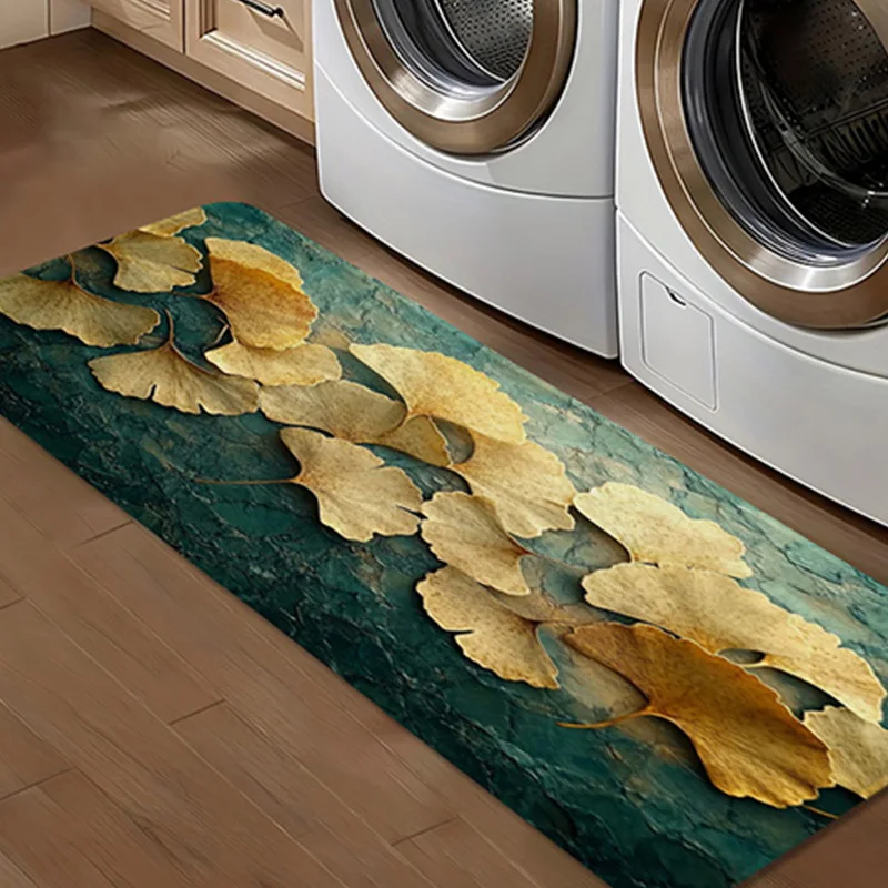 1pc Golden Ginkgo Leaf Pattern Imitation Cashmere Home Floor Mat Bedroom Carpet Door Mat Indoor and Outdoor Foot Mat
1pc Golden Ginkgo Leaf Pattern Imitation Cashmere Home Floor Mat Bedroom Carpet Door Mat Indoor and Outdoor Foot Mat