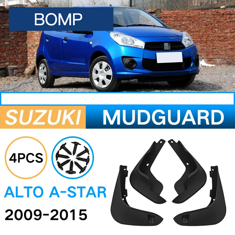 Fit For 4 PCS Car Mudguards Suzuki ALTO A-Star 2009-2015 Cladding Splash Mud Flaps Mud guard Mudflap Accessories
Fit For 4 PCS Car Mudguards Suzuki ALTO A-Star 2009-2015 Cladding Splash Mud Flaps Mud guard Mudflap Accessories