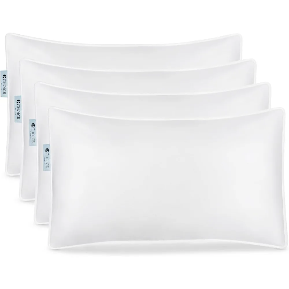 Hypoallergenic 20*36 Inch Luxury Soft Pillow for Sleeping, Standard Queen Size Pillow for Side Back and Stomach Sleepers
Hypoallergenic 20*36 Inch Luxury Soft Pillow for Sleeping, Standard Queen Size Pillow for Side Back and Stomach Sleepers