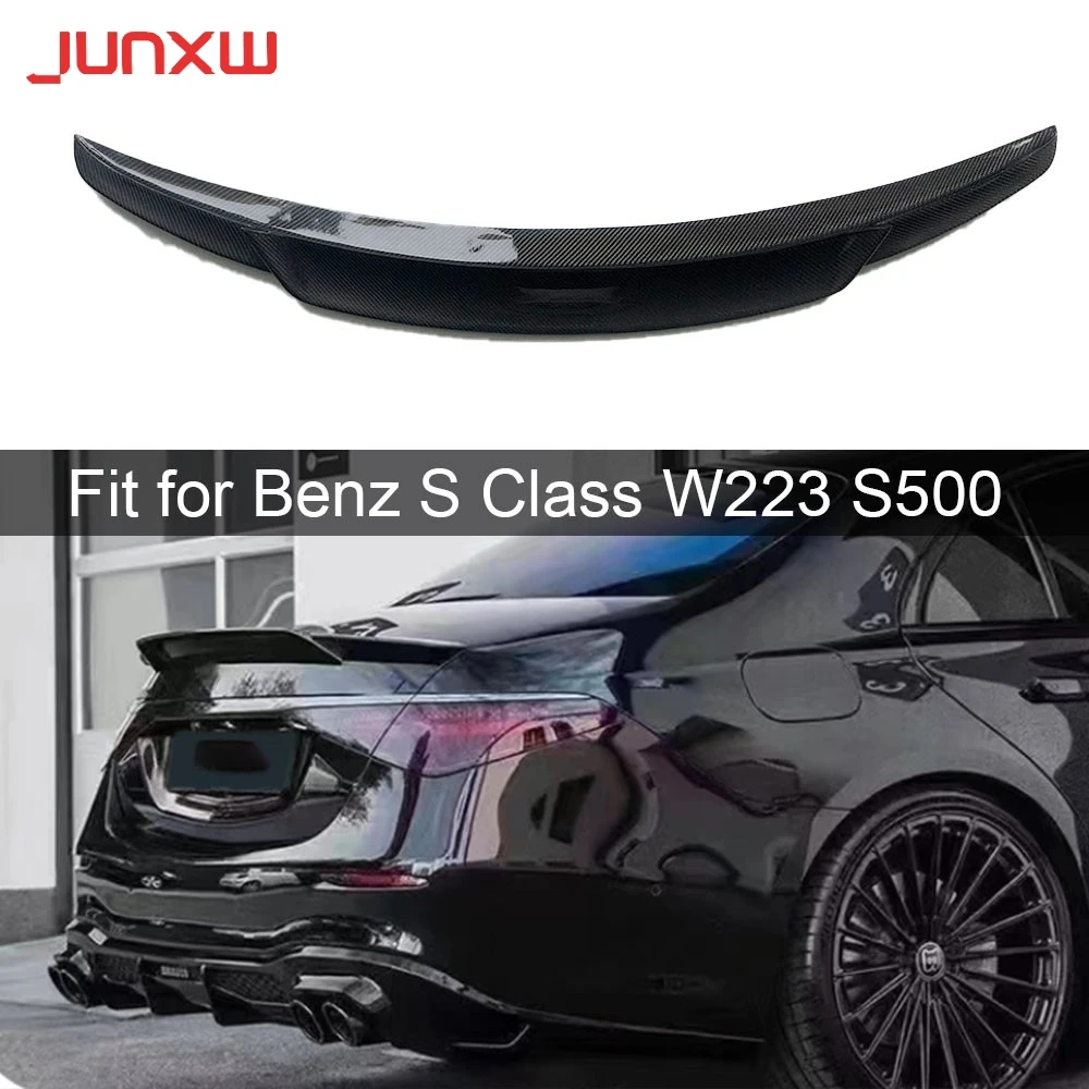 Carbon Fiber Rear Trunk Spoiler Wings for Mercedes-Benz S Class W223 S500 S580 Sedan 2021-2023 Car Accessories Body Kits
Carbon Fiber Rear Trunk Spoiler Wings for Mercedes-Benz S Class W223 S500 S580 Sedan 2021-2023 Car Accessories Body Kits