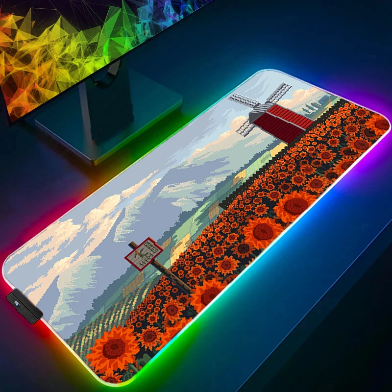 Mouse Pad Gamer Keyboard Pad RGB Laptop Pixel City Extended Desktop Mouse Mat Carpet Rubber Tapis Souris Gaming Notbook Mousepad
Mouse Pad Gamer Keyboard Pad RGB Laptop Pixel City Extended Desktop Mouse Mat Carpet Rubber Tapis Souris Gaming Notbook Mousepad