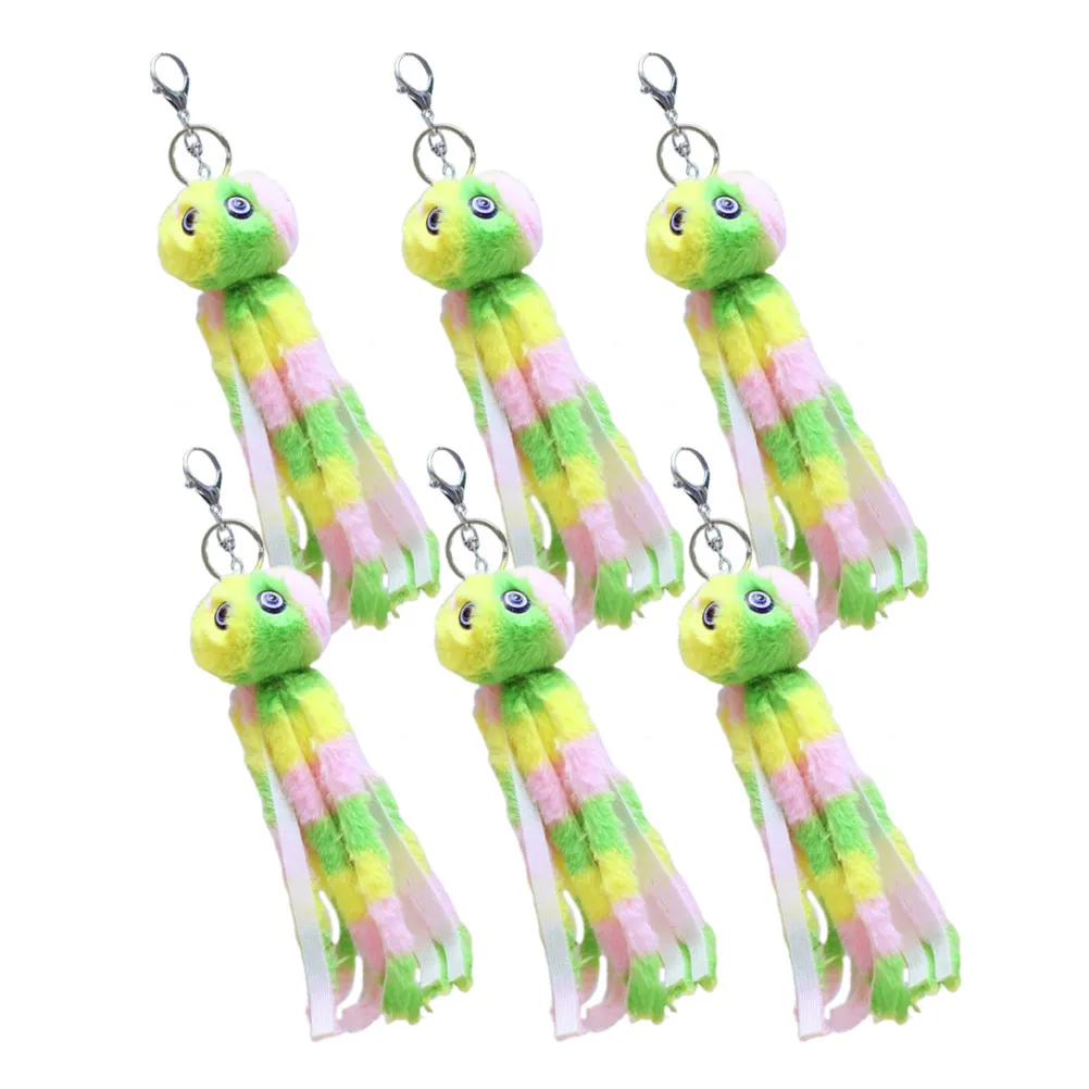 6Pcs Octopus Keychain Cute Cartoon Bag Pendant Hanging Ornaments Small Octopus Stuffed Animal Keyring Backpack Purse Charm
6Pcs Octopus Keychain Cute Cartoon Bag Pendant Hanging Ornaments Small Octopus Stuffed Animal Keyring Backpack Purse Charm