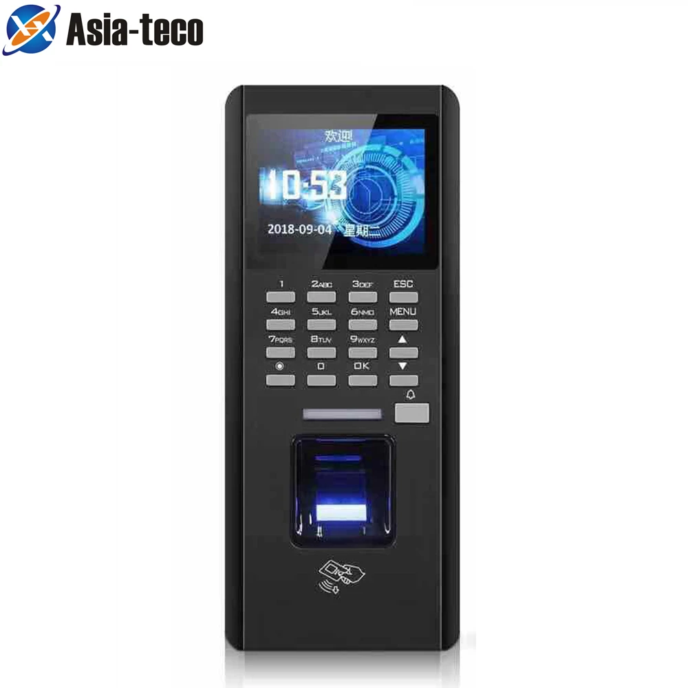 Fingerprint Access TCP/IP RFID door Access Control Keypad Recognition FingerPrint Time Attendance Black
Fingerprint Access TCP/IP RFID door Access Control Keypad Recognition FingerPrint Time Attendance Black