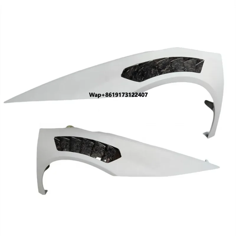 V-style LP610 Half Forged Grain air Outlet Mudguard for LP580 LP610 Carbon Fiber Car Fender Car Parts
V-style LP610 Half Forged Grain air Outlet Mudguard for LP580 LP610 Carbon Fiber Car Fender Car Parts