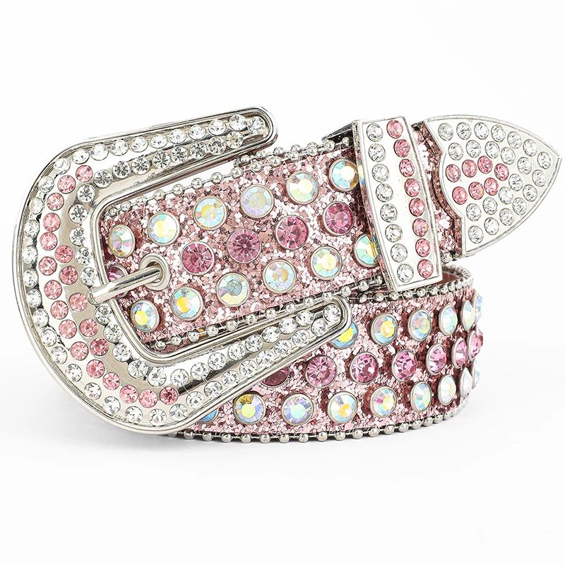mens casual stage nightclub rhinestone belts soft leather pin buckle belt designer diamond studded waistband women trend strapon
mens casual stage nightclub rhinestone belts soft leather pin buckle belt designer diamond studded waistband women trend strapon