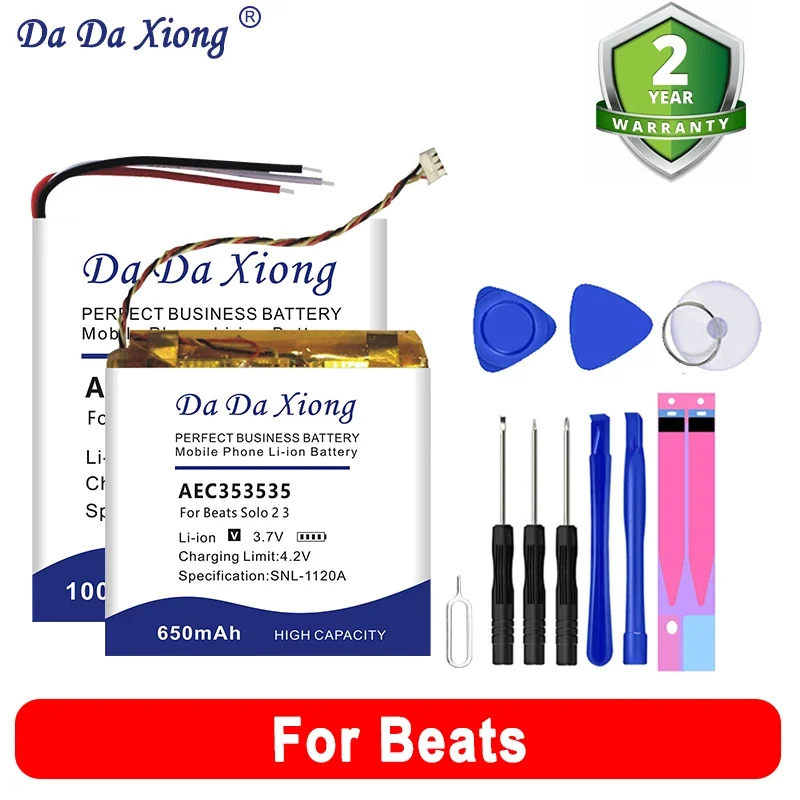 Новый AEC 552535 AHB 481221 AEC 643333 AEC 353535 Аккумулятор для Beats Beates Studio Solo Wireless Powerbeat Pill 1, 2,0, 2,0, 3 X Pro
Новый AEC 552535 AHB 481221 AEC 643333 AEC 353535 Аккумулятор для Beats Beates Studio Solo Wireless Powerbeat Pill 1, 2,0, 2,0, 3 X Pro