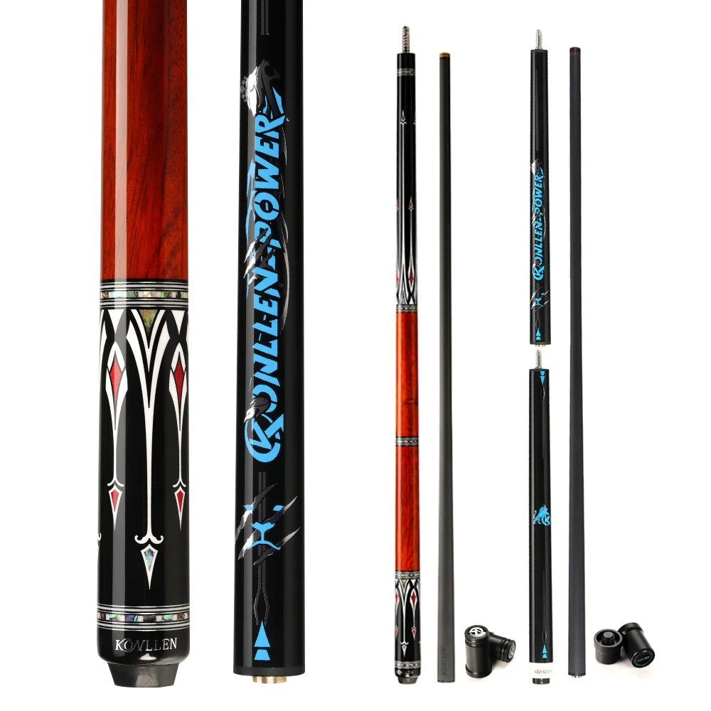 KONLLEN Cue AS Pool Cue Stick Carbon Fiber Shaft 12.5mm Tip 3 Pieces Punch Jump Cue 12.9mm Uniloc Joint Professional Break Kit
KONLLEN Cue AS Pool Cue Stick Carbon Fiber Shaft 12.5mm Tip 3 Pieces Punch Jump Cue 12.9mm Uniloc Joint Professional Break Kit