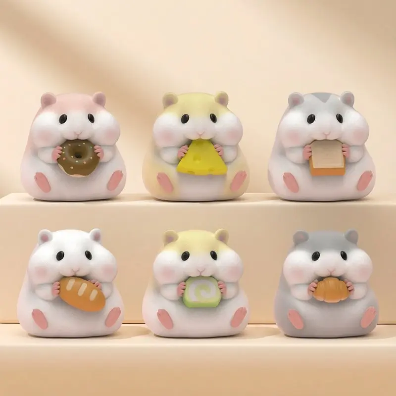 6cm Cute Hamster Series Blind Box, Figurine Ornament, Desktop Decoration, Creative Gift, Gashapon Toy, Room Collection
6cm Cute Hamster Series Blind Box, Figurine Ornament, Desktop Decoration, Creative Gift, Gashapon Toy, Room Collection