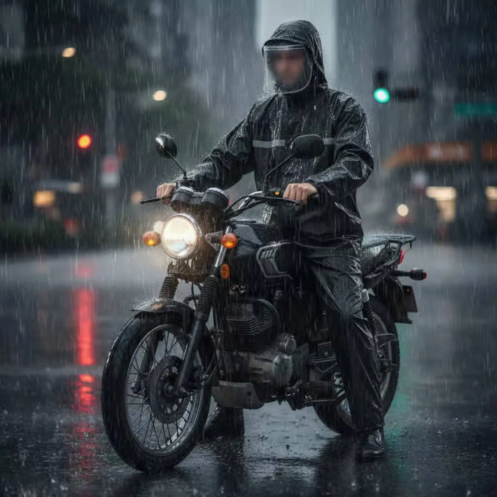 Rain Jacket and Pants Set Adjustable Fit Two-Piece Waterproof Suit Robust Duty Rain Suit Vented Waterproof Jacket and Bibs
Rain Jacket and Pants Set Adjustable Fit Two-Piece Waterproof Suit Robust Duty Rain Suit Vented Waterproof Jacket and Bibs