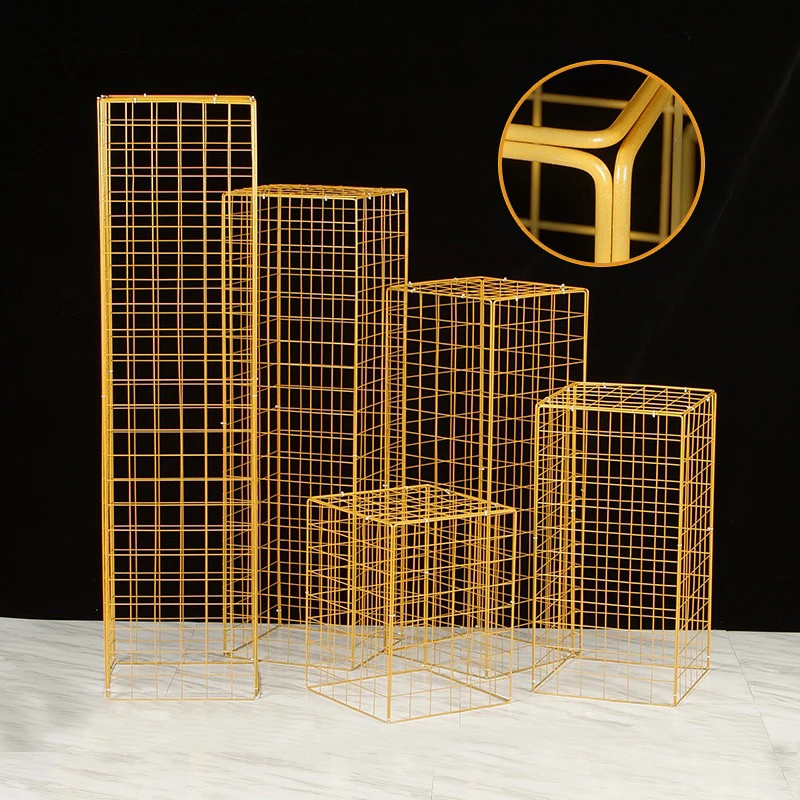Flone wedding flower stand grid stand home decor Iron grid road lead backdrop stand centerpiece decoration accessories
Flone wedding flower stand grid stand home decor Iron grid road lead backdrop stand centerpiece decoration accessories