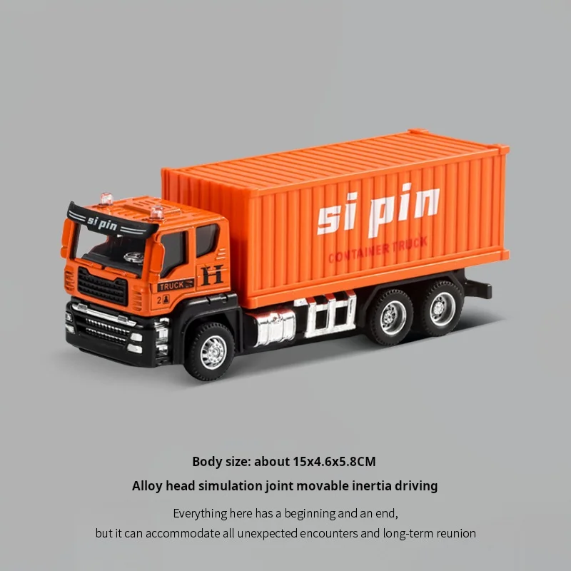 Alloy Dump Truck Flat Trailer Fuel Tank Car Model Removable Engineering Transport Container Lorry Vehicle Toy for Boy
Alloy Dump Truck Flat Trailer Fuel Tank Car Model Removable Engineering Transport Container Lorry Vehicle Toy for Boy