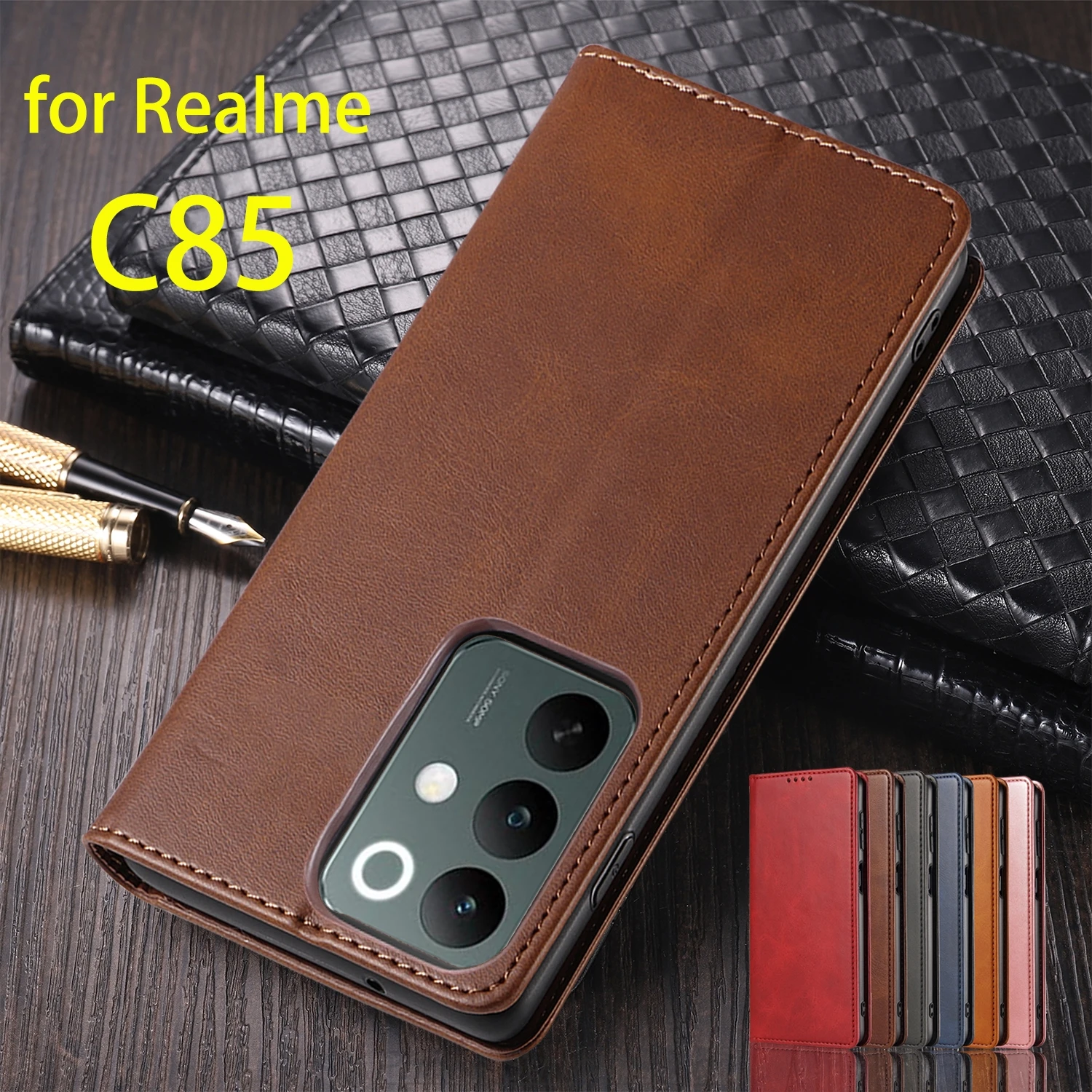 Leather Case for OPPO Realme C85 5G / Realme 15x 5G Flip Case Holster Magnetic Attraction Cover Wallet Case Capa Fundas Coque
Leather Case for OPPO Realme C85 5G / Realme 15x 5G Flip Case Holster Magnetic Attraction Cover Wallet Case Capa Fundas Coque