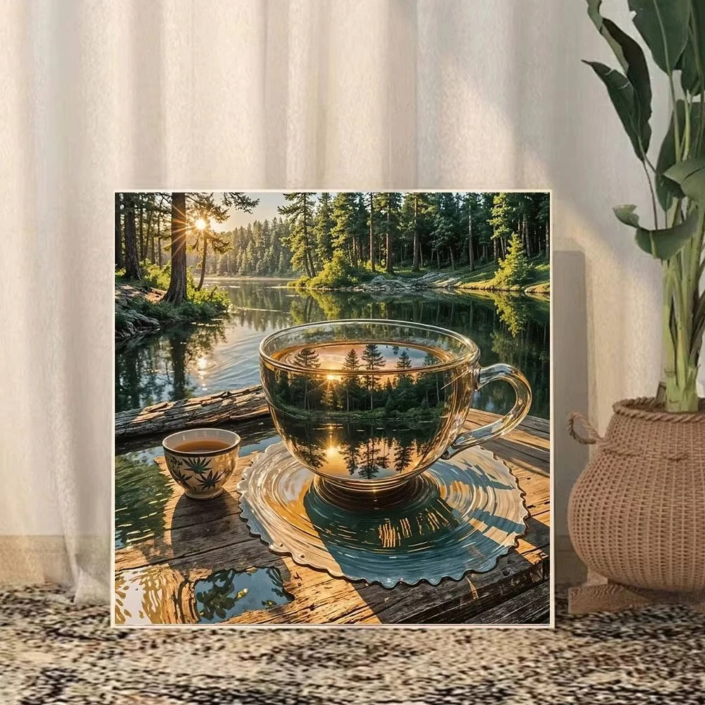 500PCS/1024 PCS Jigsaw Puzzles Scenery in the Cup Challenging Family Activity Game for Gameroom Bedroom Home Decor Frameless
500PCS/1024 PCS Jigsaw Puzzles Scenery in the Cup Challenging Family Activity Game for Gameroom Bedroom Home Decor Frameless
