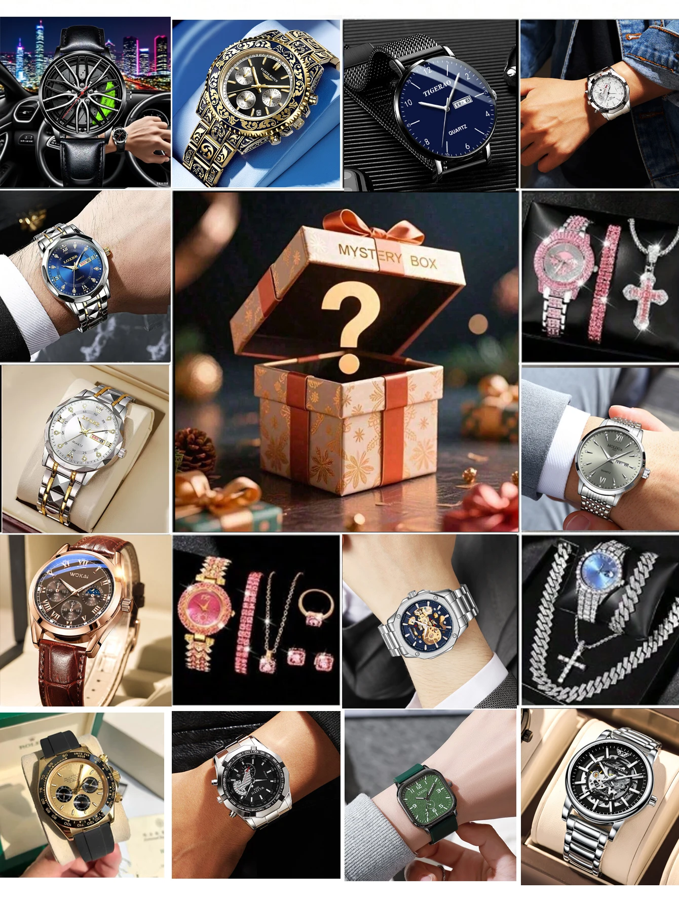 УДИВИТЕЛЬНЫЙ КОРОБКА ДЛЯ ЮВЕЛИРНЫХ ЮВЕЛИРОВ! !Подарочная коробка-сюрприз, случайно выберите два из 12 комплектов, идеальный выбор на каждый день и подарки.
УДИВИТЕЛЬНЫЙ КОРОБКА ДЛЯ ЮВЕЛИРНЫХ ЮВЕЛИРОВ! !Подарочная коробка-сюрприз, случайно выберите два из 12 комплектов, идеальный выбор на каждый день и подарки.