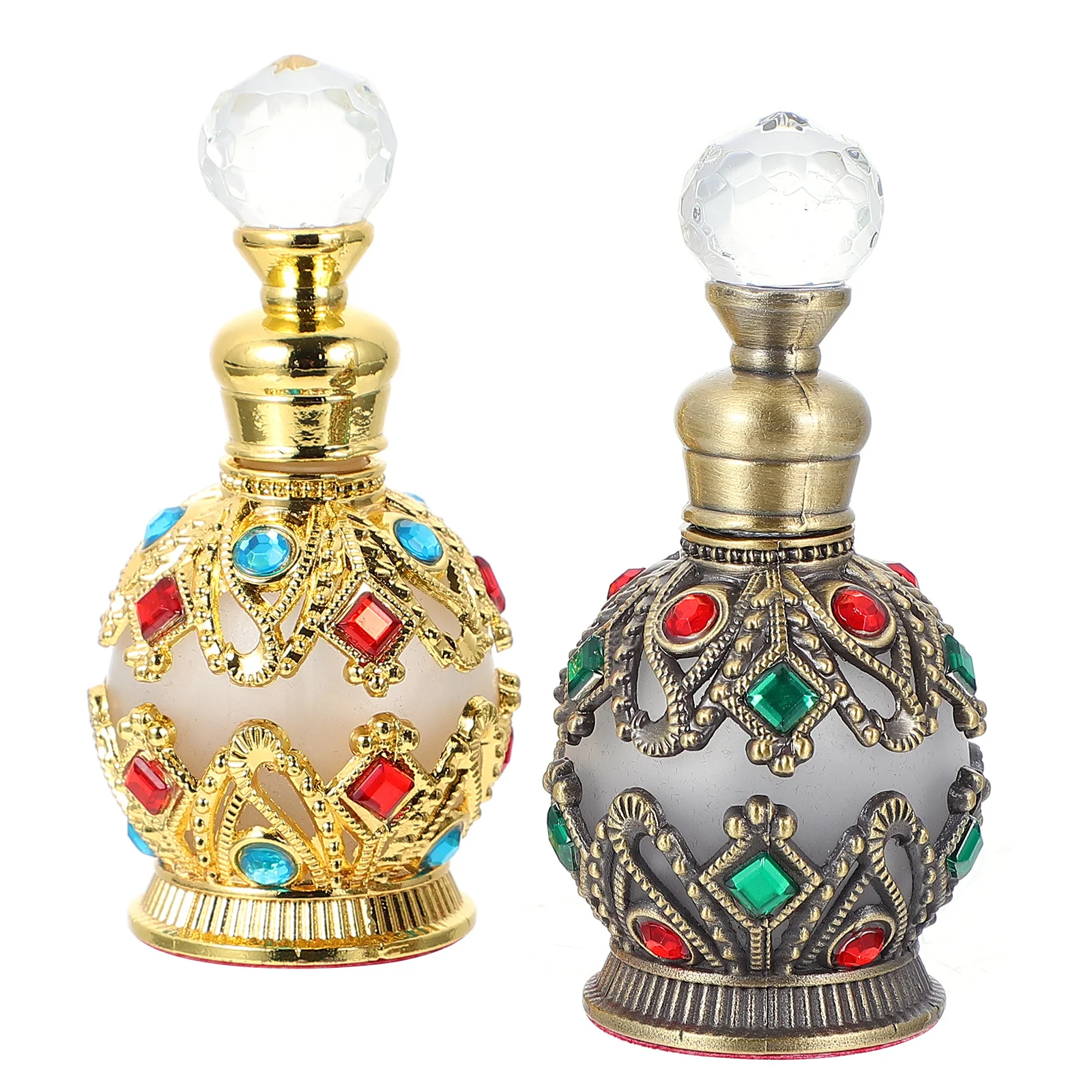 2Pcs 15Ml Glass Perfume Bottles Empty Refillable Container for Essential Oil Lotion Travel Size Vintage Style Retro Bottle
2Pcs 15Ml Glass Perfume Bottles Empty Refillable Container for Essential Oil Lotion Travel Size Vintage Style Retro Bottle