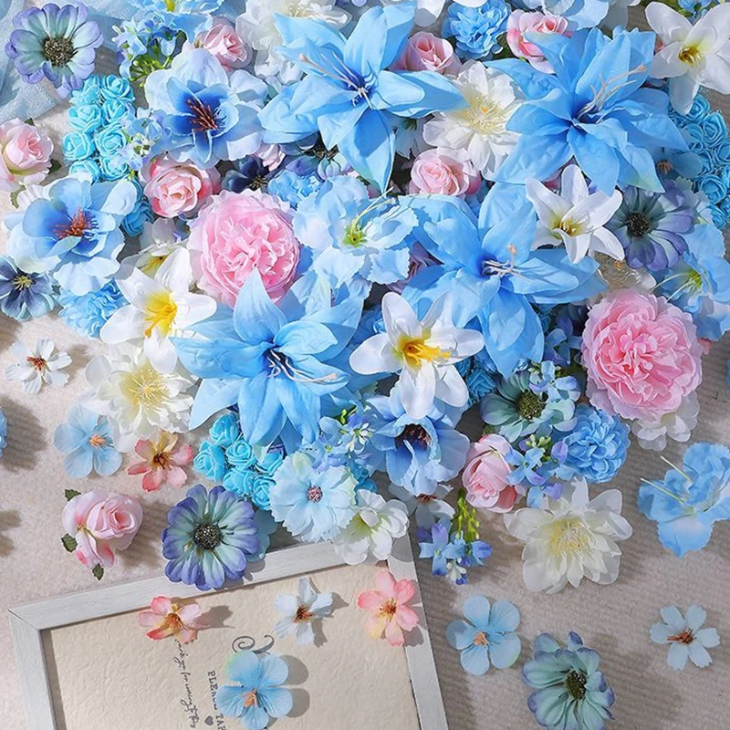 20/40/52Pcs Blue Pink Mix Artificial Flowers Silk Fake Flowers for Home Decor DIY Craft Gifts Accessories Bride Wedding Decor
20/40/52Pcs Blue Pink Mix Artificial Flowers Silk Fake Flowers for Home Decor DIY Craft Gifts Accessories Bride Wedding Decor
