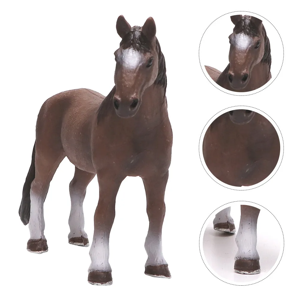 Simulation Horse Plastic Horse Ornament Kids Educational Cognition Desktop Wildlife Animal Decoration for Home
Simulation Horse Plastic Horse Ornament Kids Educational Cognition Desktop Wildlife Animal Decoration for Home