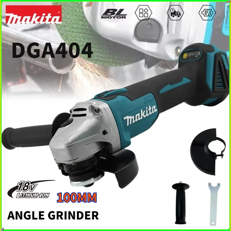 DGA404 Makita Brushless Lithium Electric Angle Grinder 18V 100mm Rechargeable Cutting Machine High Power Machine Power Tool
DGA404 Makita Brushless Lithium Electric Angle Grinder 18V 100mm Rechargeable Cutting Machine High Power Machine Power Tool
