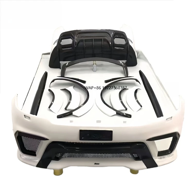 For 18-22 Range Rover Sport Upgraded Asp Style Widebody Kit Half Carbon Fiber Front and Rear Bumper Wheel Arch Side Skirt
For 18-22 Range Rover Sport Upgraded Asp Style Widebody Kit Half Carbon Fiber Front and Rear Bumper Wheel Arch Side Skirt