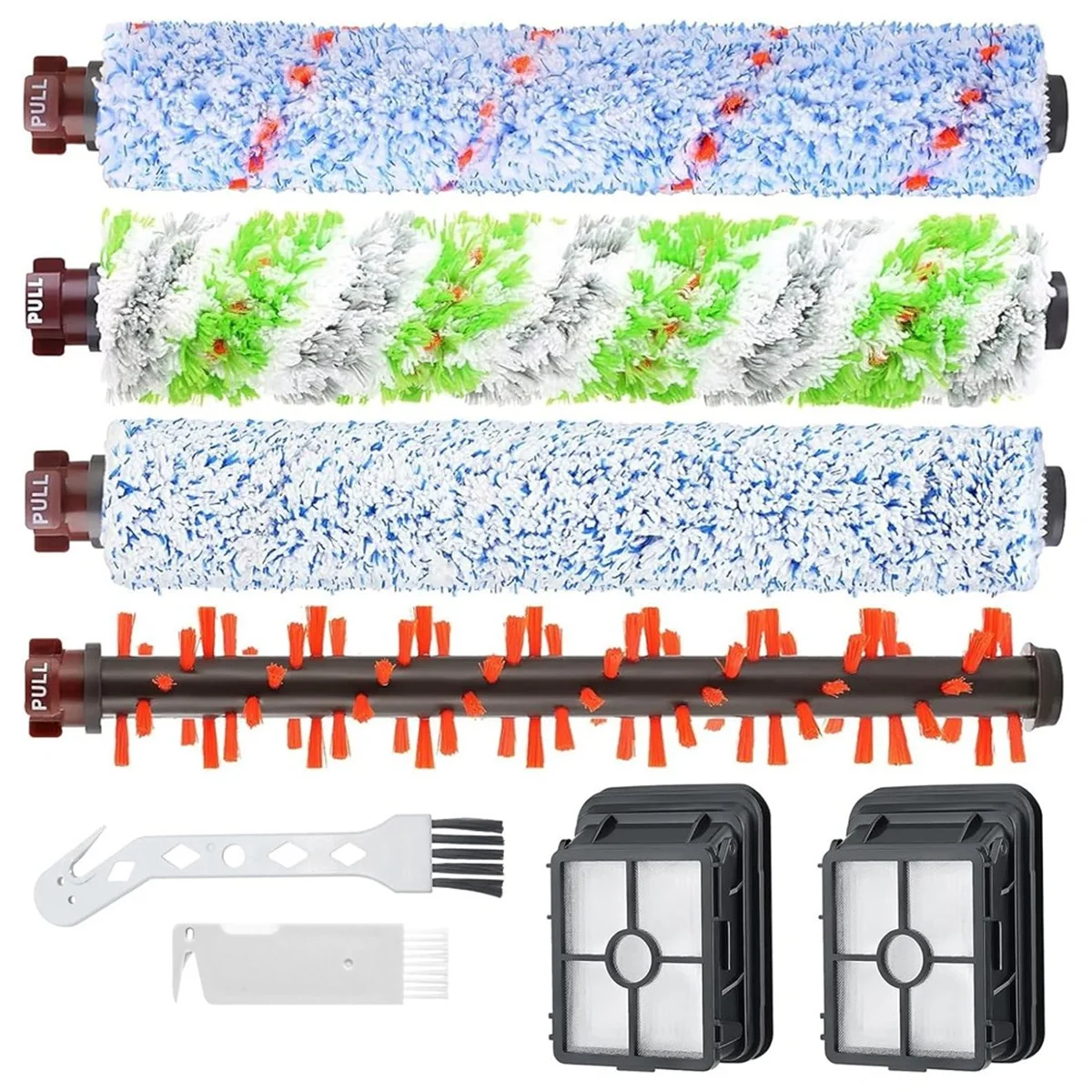 A58E-Crosswave Brush Replacement Parts and Filter for Bissell Crosswave 2328 1785 2306 3888A Vacuum Brush Rolls and Filter
A58E-Crosswave Brush Replacement Parts and Filter for Bissell Crosswave 2328 1785 2306 3888A Vacuum Brush Rolls and Filter