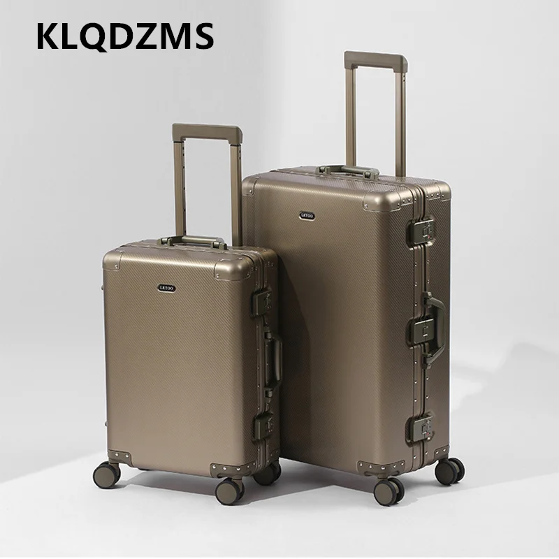 KLQDZMS Business Suitcase 20"26 Inch Men's Boarding Box All Aluminum Magnesium Alloy Trolley Case Carry-on Travel Luggage
KLQDZMS Business Suitcase 20"26 Inch Men's Boarding Box All Aluminum Magnesium Alloy Trolley Case Carry-on Travel Luggage