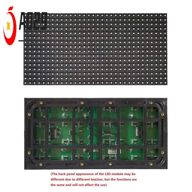 A029-2Pcs P10 Full Color Outdoor LED Module HUB75 SMD3535 32X16 Pixels LED Display Panel 320X160mm 1/4S Driver
A029-2Pcs P10 Full Color Outdoor LED Module HUB75 SMD3535 32X16 Pixels LED Display Panel 320X160mm 1/4S Driver